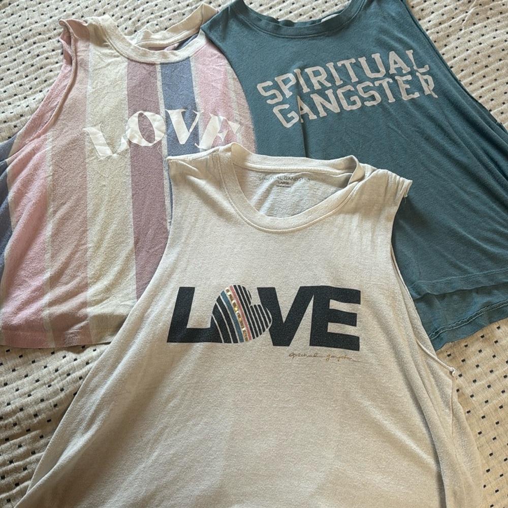 3 Spiritual gangster tanks